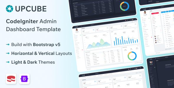 Upcube - CakePHP Admin & Dashboard Template