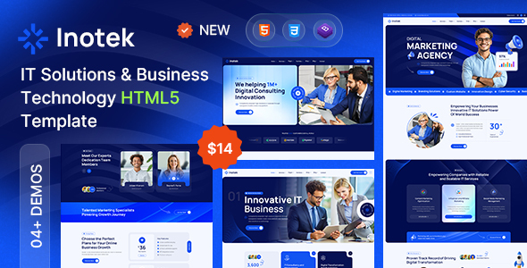 Inotek – IT Solutions & Business Technology HTML5 Template