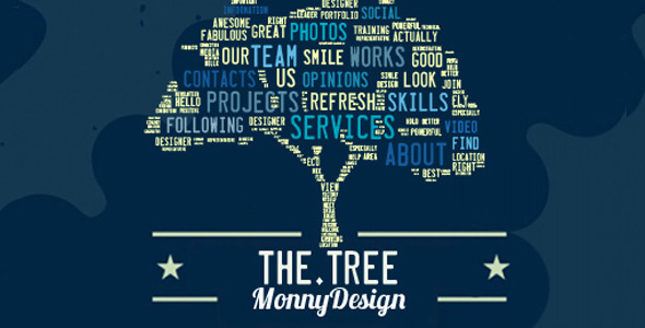 The Tree - Unique HTML/CSS One-Page Template