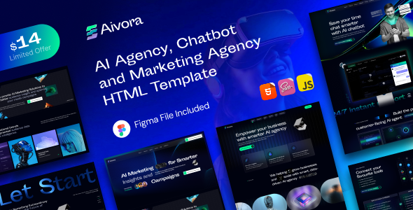Aivora - AI Agency & Technology HTML Template
