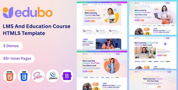 Edubo - LMS And Education Course HTML5 Template