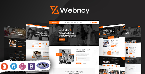Webncy - Web Design Agency PHP Template