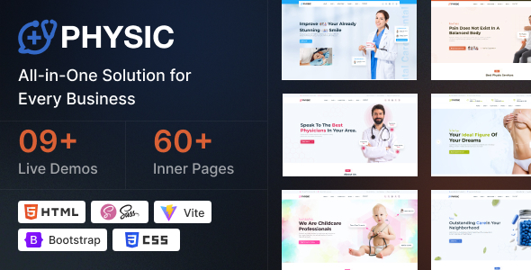 Physic - Hospital Doctor Clinic Medical Health Responsive HTML Template