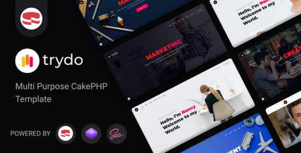 Trydo - Agency and Portfolio CakePHP Template