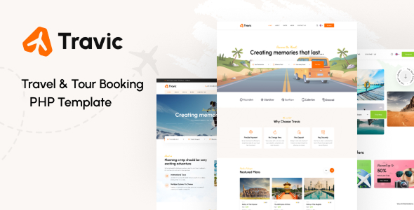 Travic - Tour & Travels Agency PHP Template
