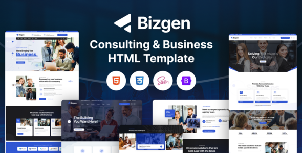 Bizgen - Business Consulting HTML Template