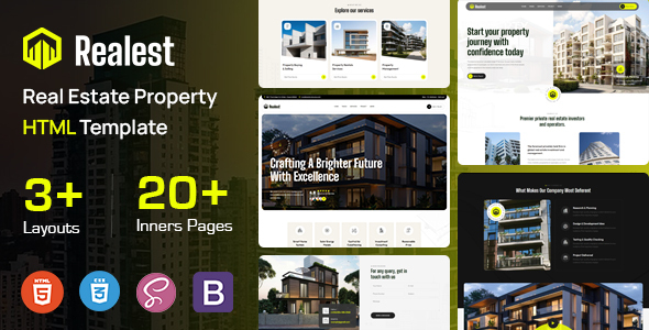 Realest - Real Estate HTML