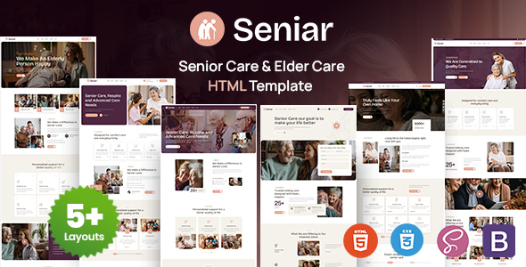 Seniar - Senior Care HTML Template