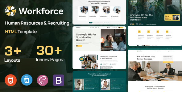 Workforce - Human Resources & Recruiting HTML