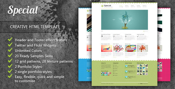 Special - Neat Creative Portfolio HTML Template