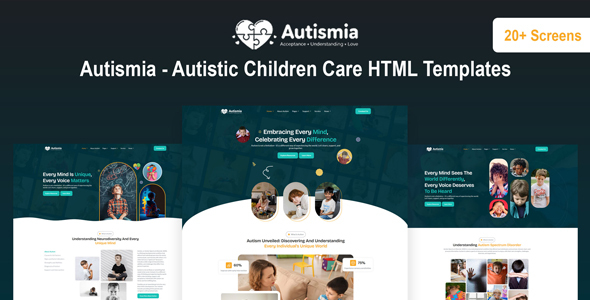 Autismia - Autistic Children Care HTML Templates