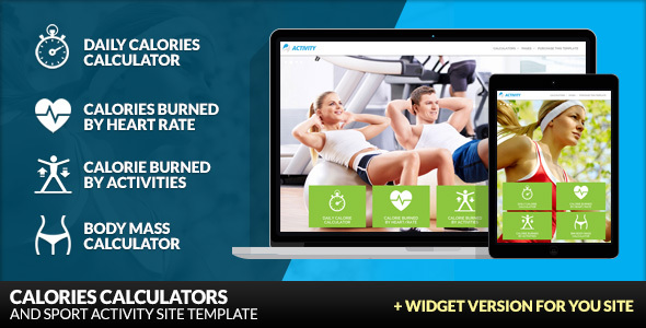 Activity - Sport and Fitness Site Template