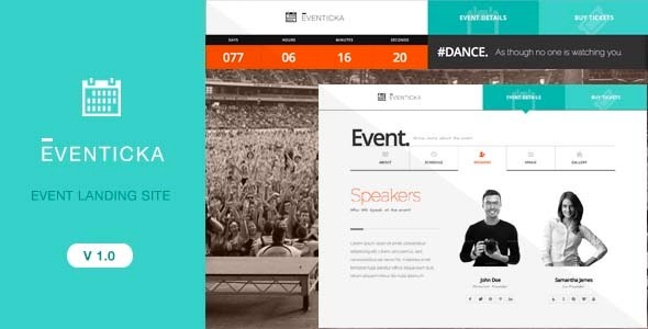 Eventicka | Event Landing Page & Ticketing