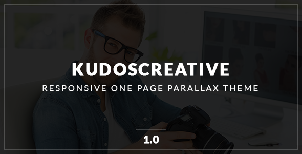 KudosCreative - Responsive One-Page Parallax Theme